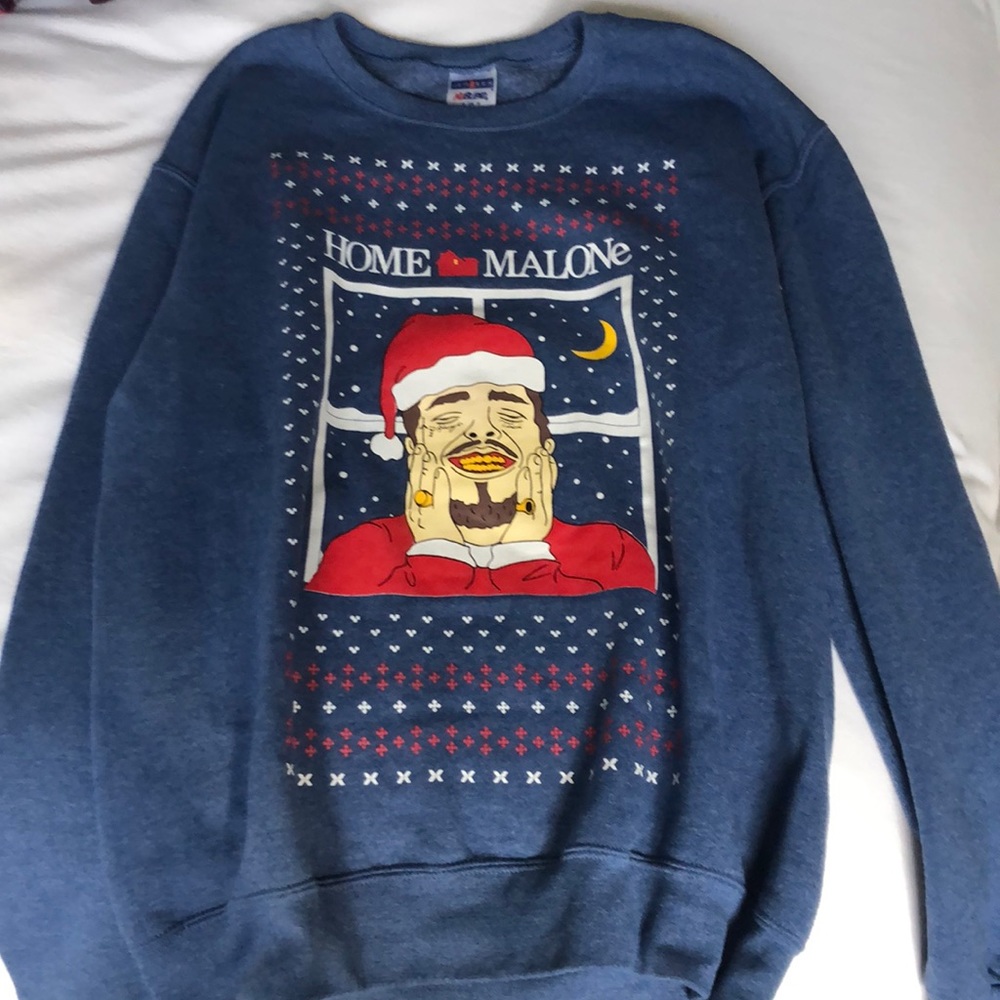 Post Malone Christmas sweater